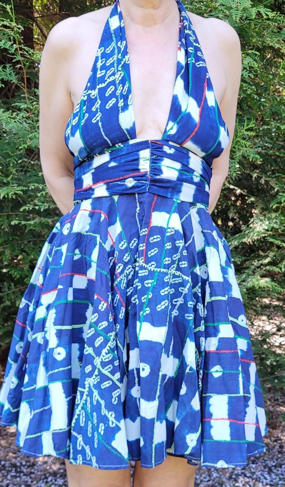 Sukienka letnia S Desigual x Stella Jean