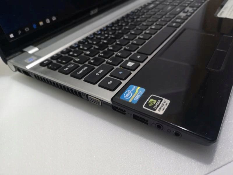 laptop notebook aspire acer ssd v3-571G i7 3630qm 2,4GHz turbo 3,4GHz