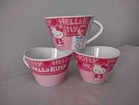 zestaw 2 x Hello Kitty kubek dla dzieci plastikowy