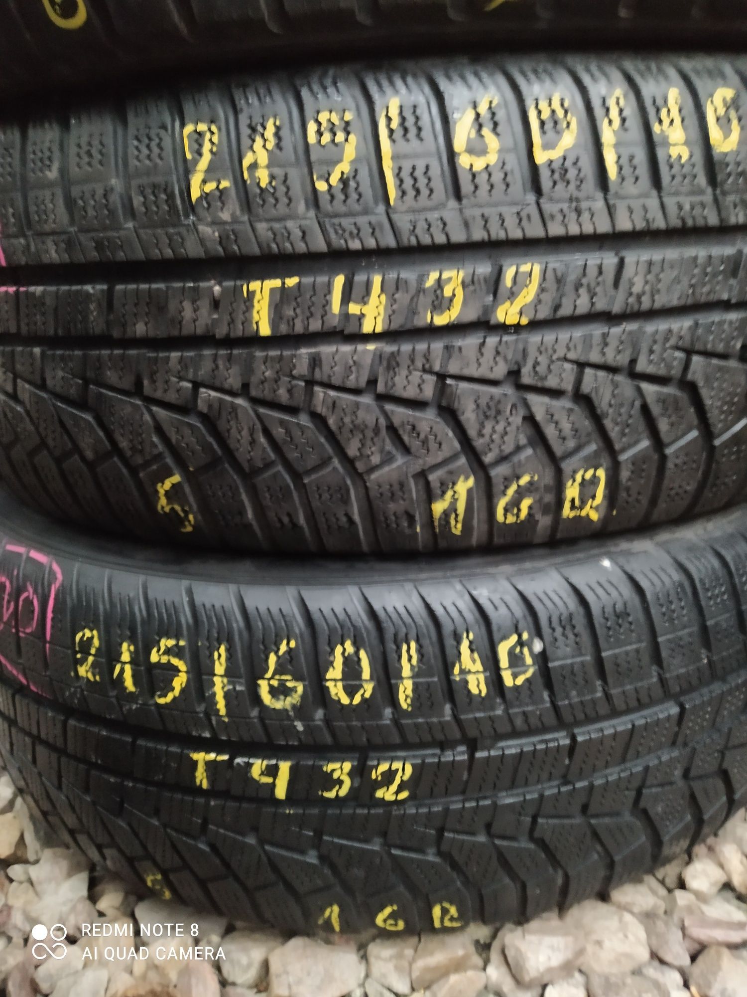 T432 215/60/16 sztuk 2 Hankook