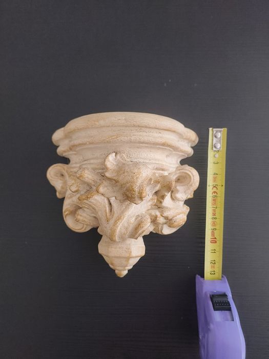 Decoração de parede, de gesso