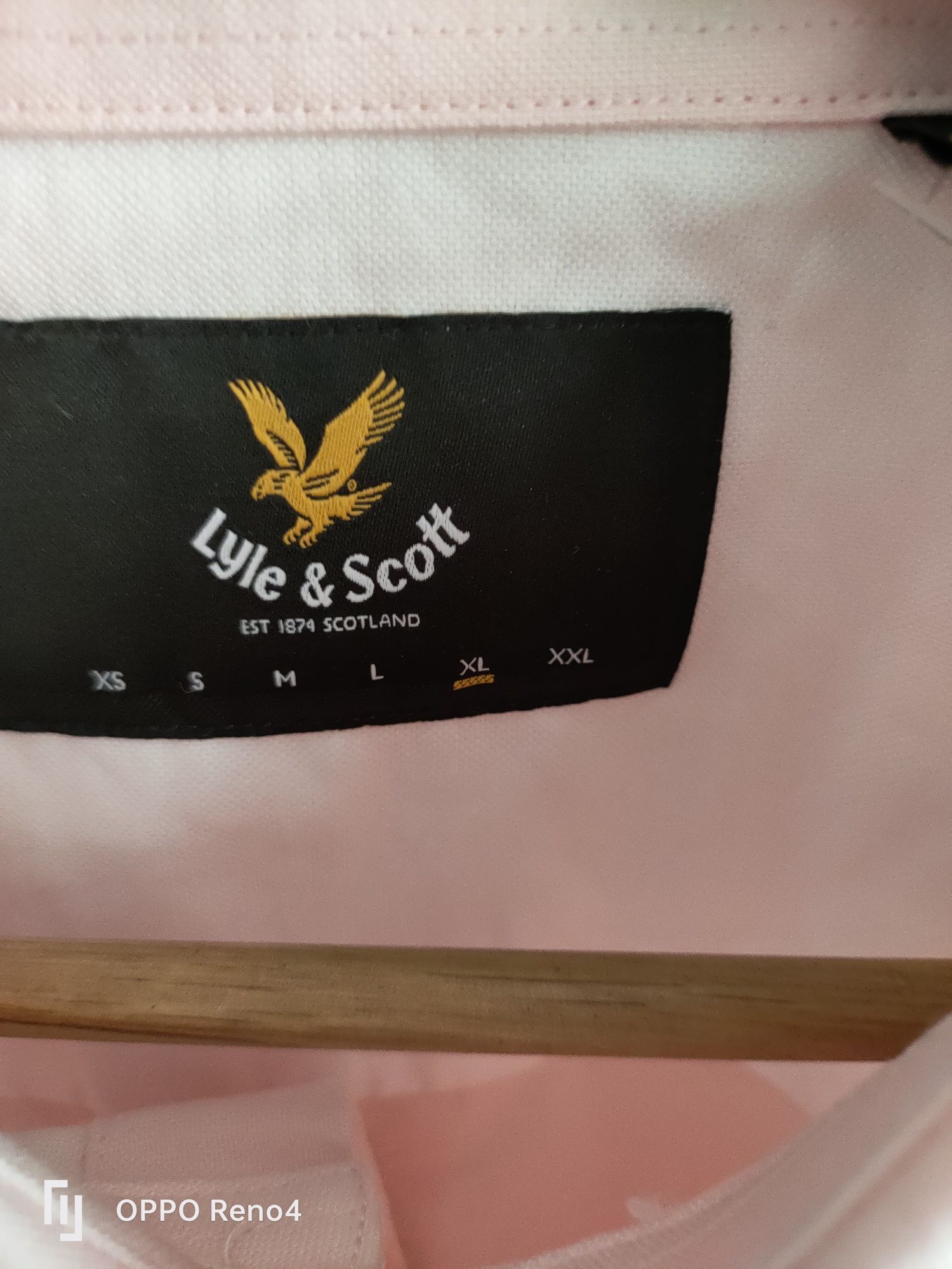 Nowa męska koszula Lyle & Scott Regular Fit XL