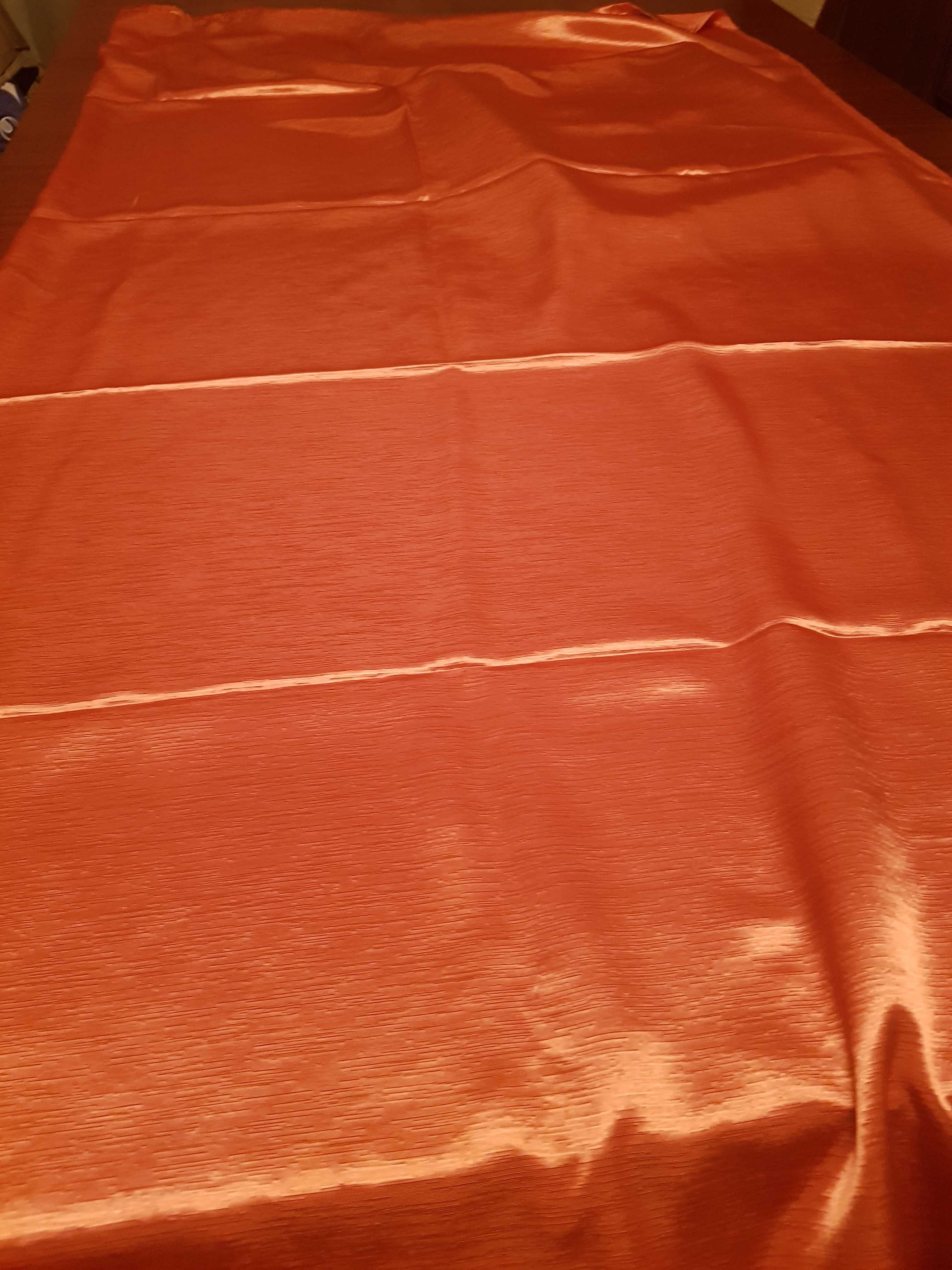 Zasłony jasnopomarańczowe 150 cm x 240 cm / 2 szt