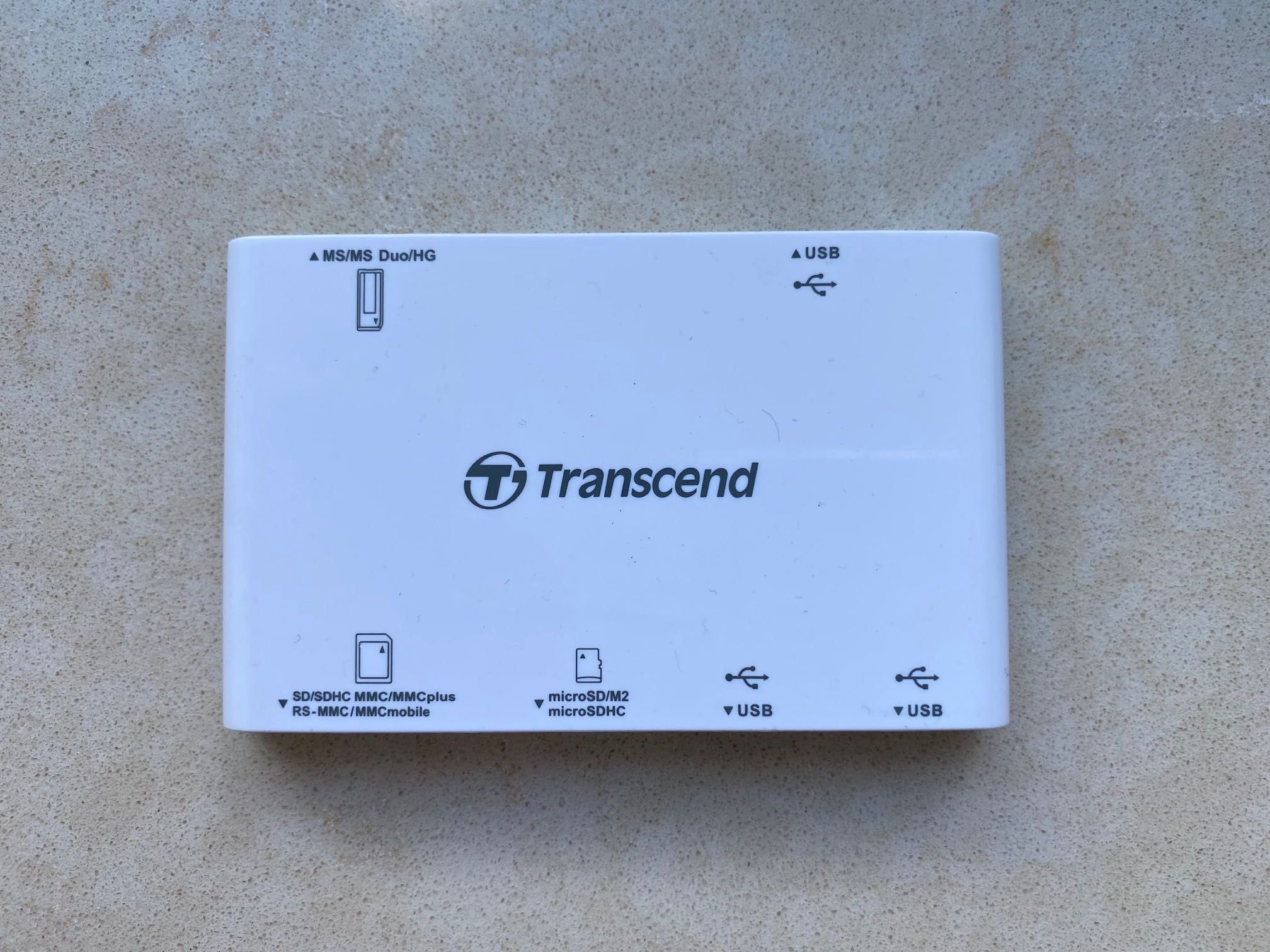 Мультипортовий адаптер хаб концентратор hub Transcend TS-RDP7W