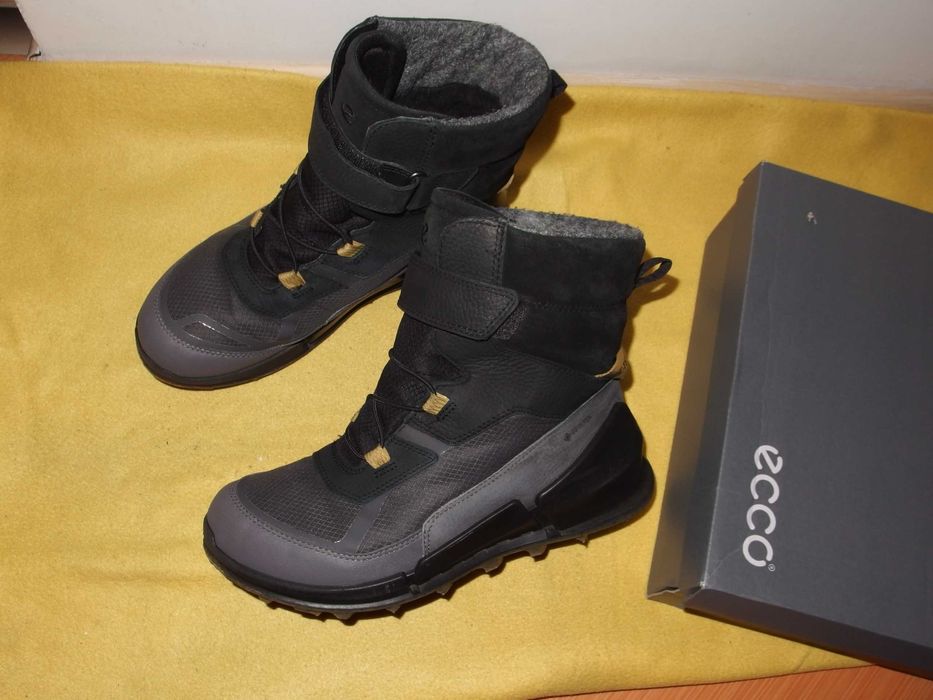 śniegowce ecco biom k2 chłopięce buty zimowe  kozaki r. 38