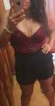 Body de renda bordeux