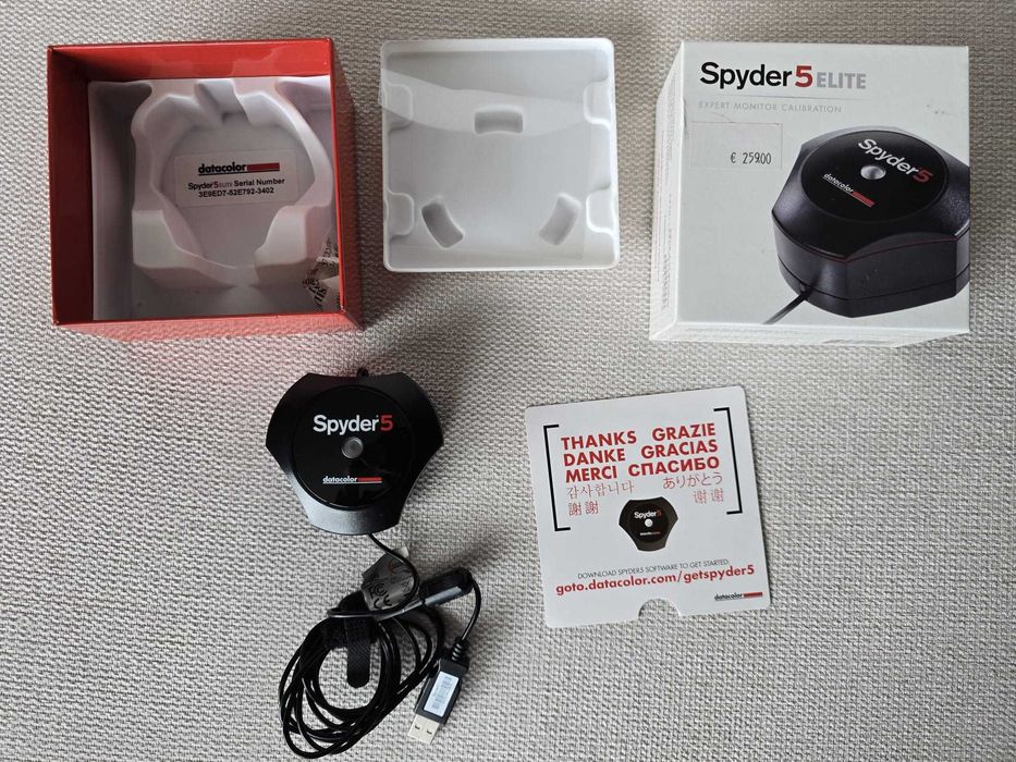 Datacolor Spyder5 Elite – Calibrador de Monitores Profissional