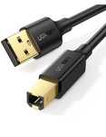UGREEN Printer Cable USB 2.0 Type A Male to B Male Lead 5Metros