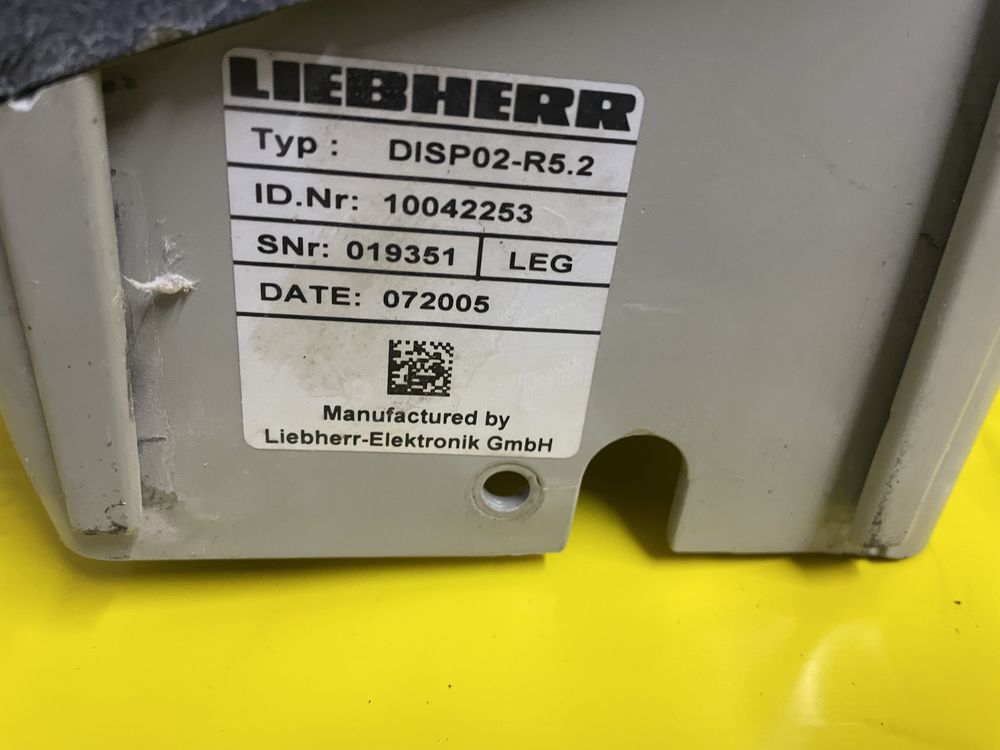 Liebherr r934 panele sterujące elektronika do koparki liebherr r934