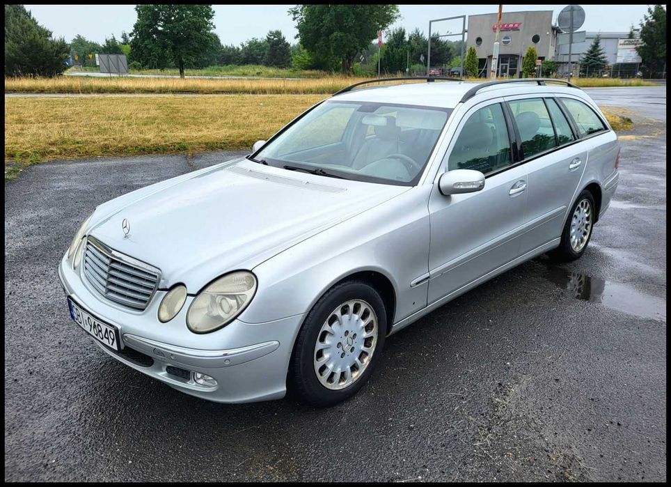 Mercedes E klasa W211, 2.2 diesel, manual, oplaty, transport, skory