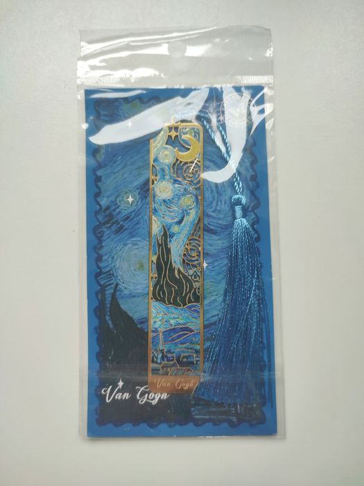 Metalowa zakładka do książki Van Gogh Gwiaździsta noc