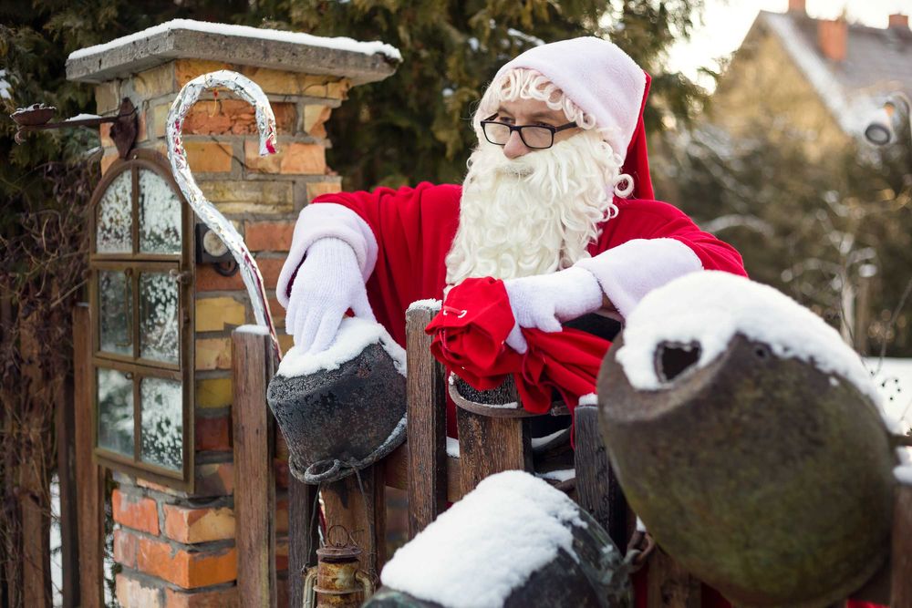 Wizyta Św. Mikołaja Wigilia