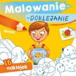Malowanie doklejanie DOMKI MALOWANKA Naklejki