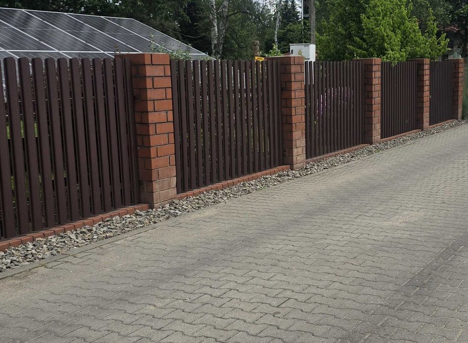 Sztachety metalowe na ogrodzenie, bramę, furtkę, balustradę - HANBUD