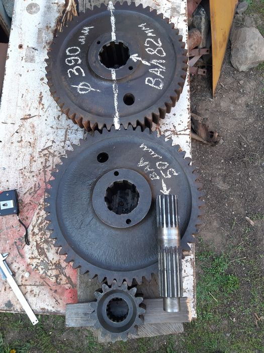 Шестерні вали для виготовлення саморобки