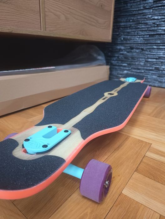 Nowa deskorolka Longboard Switch Twin V2 ocelot