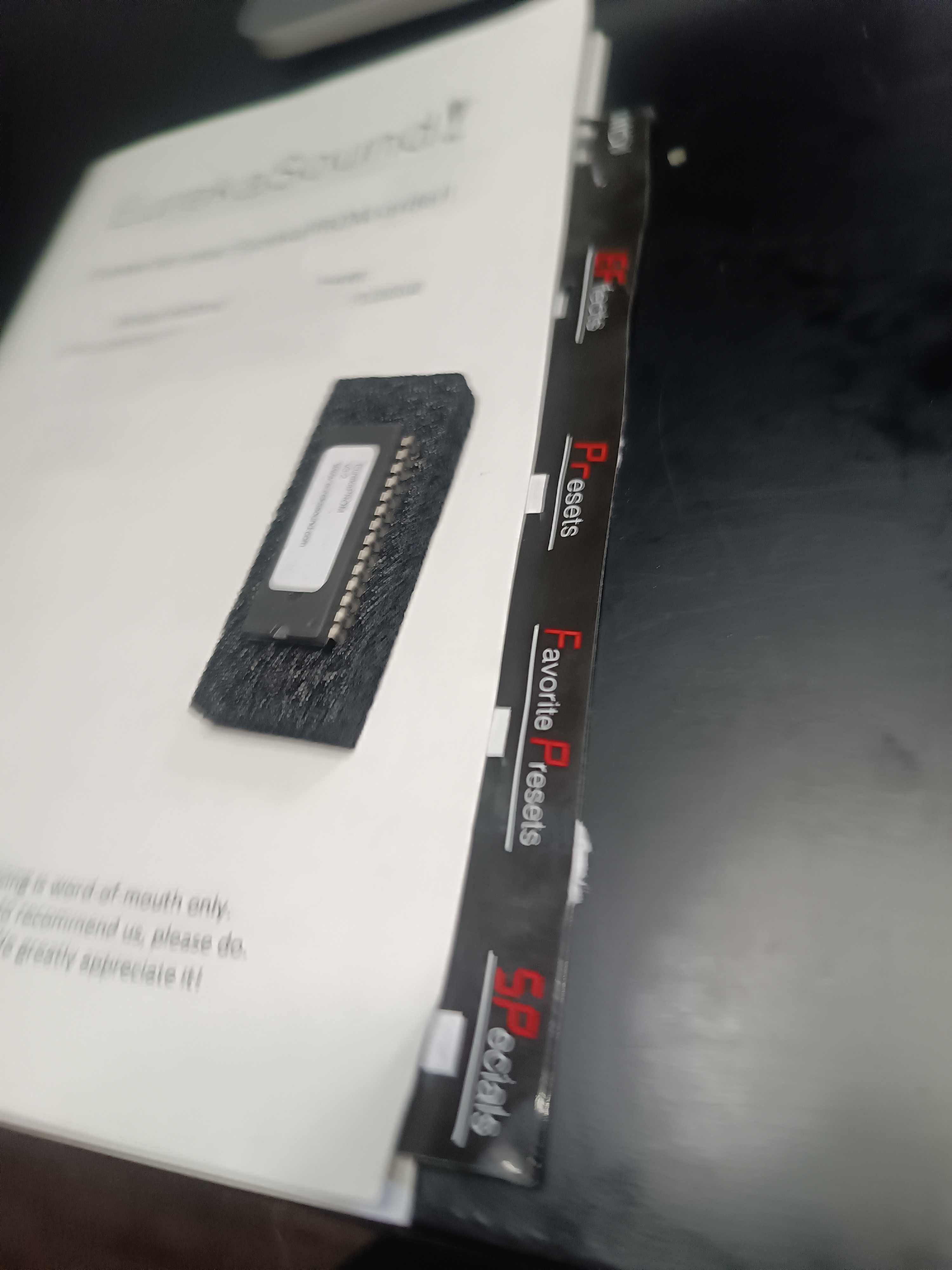 EurekaProm3  rewelacyjny Chip eprom do Berhinger FCB 1010