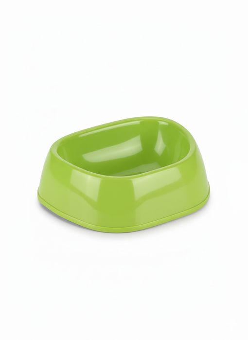 Miska dla psa/kota 21×15 cm – zielona, wygodna i stabilna