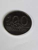 Moneta nr.14 nominał 100 zł rok 1990 za 6 zł