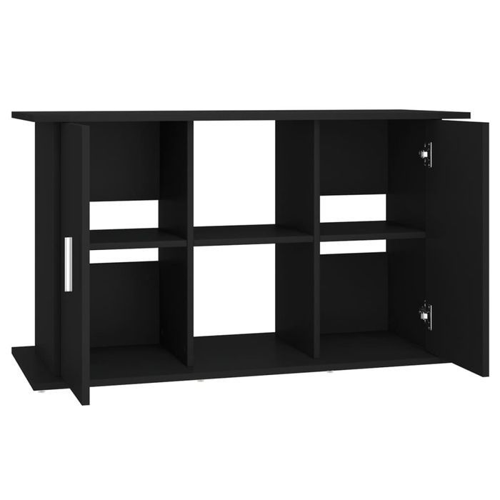 Szafka Pod Akwarium Vidaxl, Czarna, 101x41x58 cm, Stabilna