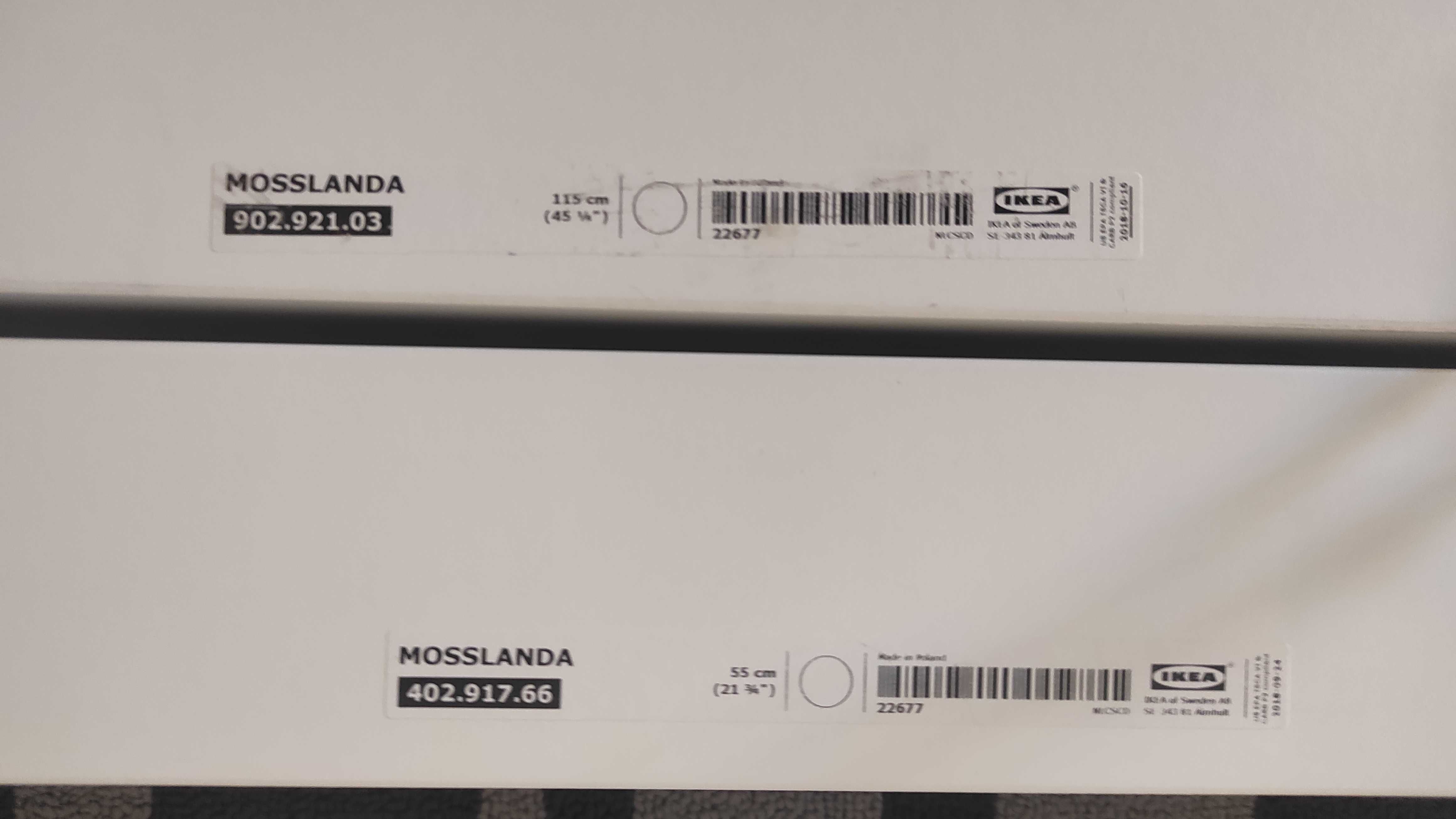 Prateleias MOSSLANDA (Ikea)- conjunto