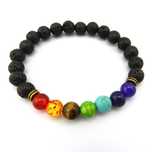 Pulseira de Yoga alinhamento dos chacras - nova