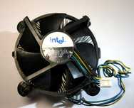 Cooler Ventoinha Ventilador CPU 12V com Dissipador Intel