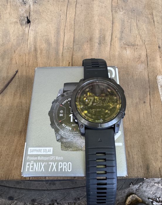 Garmin fenix 7x pro sapphire solar