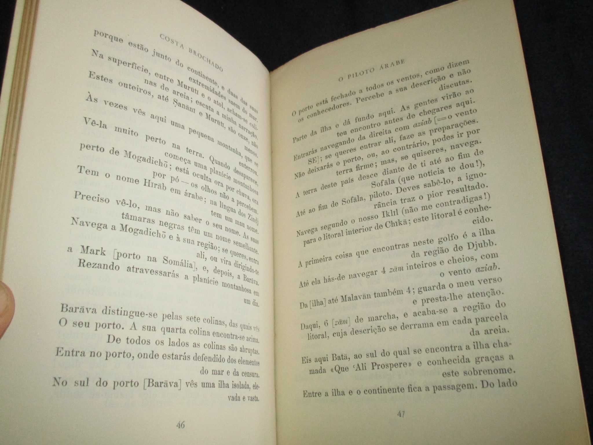 Livro O Piloto Árabe de Vasco da Gama 1959