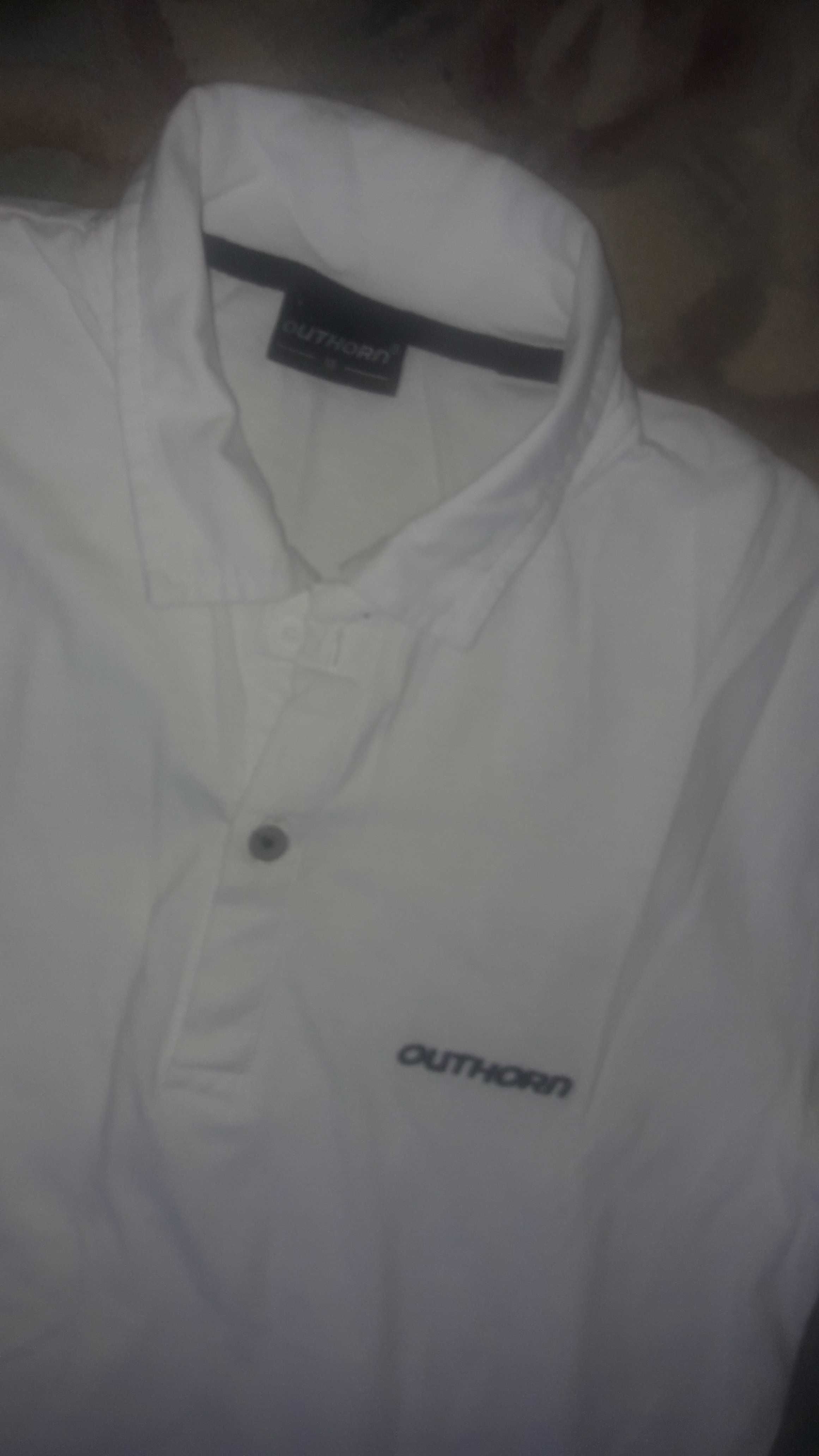 Koszulka polo Outhorn M+spodenki jeans Bershka Denim 36