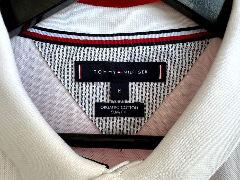 Tommy Hilfiger Оригінал чоловіча футболка з комірцем поло розмір M