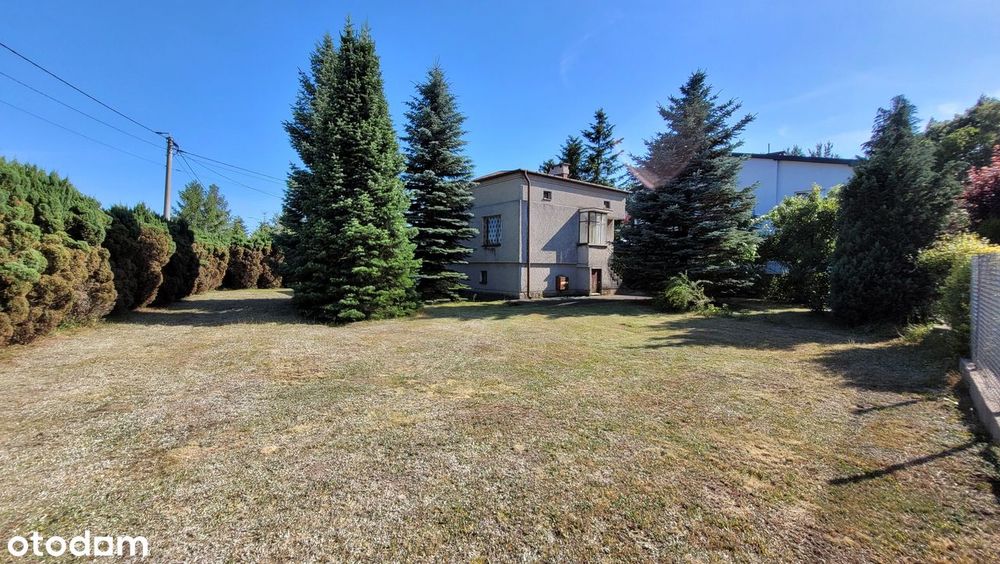 Pomiechówek , działka z domem , woda, kanalizacja, gaz, prąd