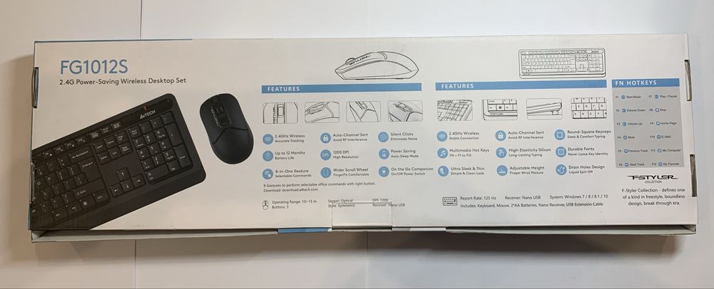 Клавіатура wi-fi без мишки