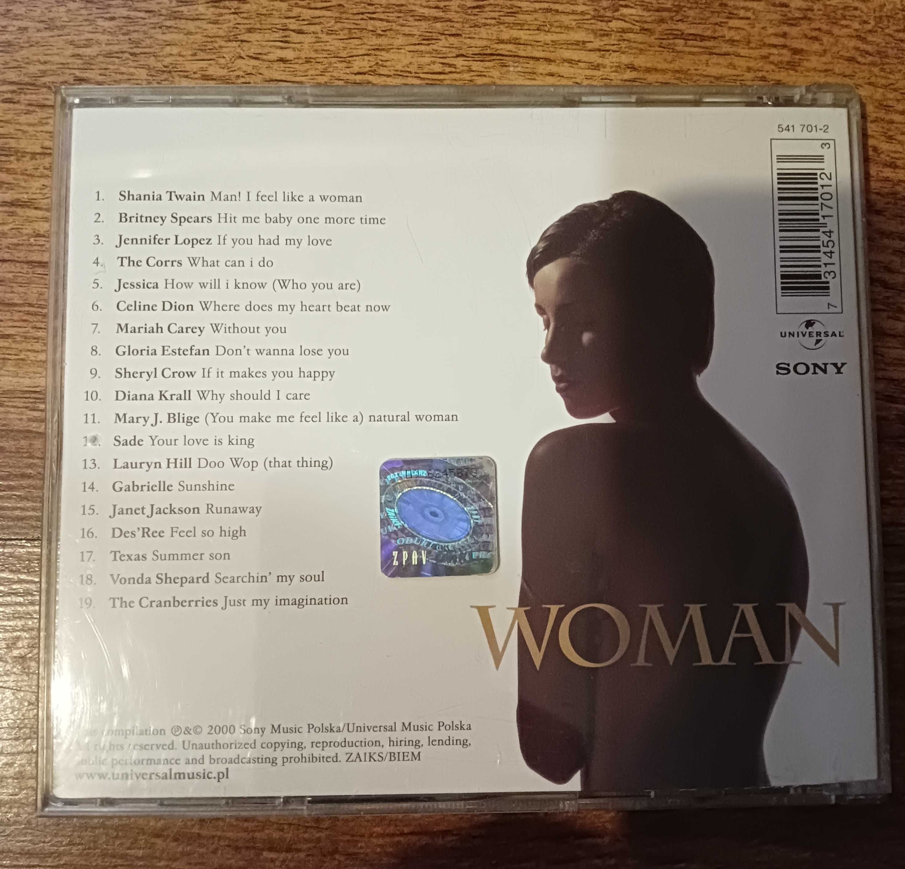 CD Woman Wytwórnia Sony