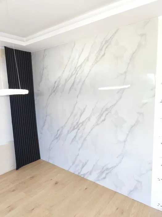 Panele ścienne PVC/Płyty węgłowe marmur , połysk 120x260,łazienka,biur