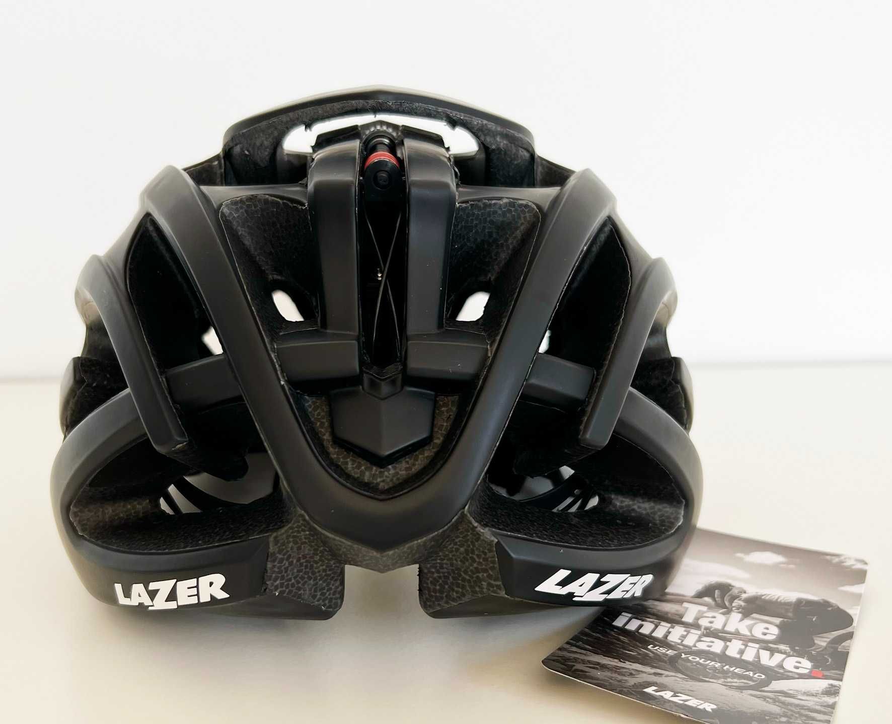 Capacete BTT Lazer Magma+ black tamanho L (58-61cm) NOVO!!!