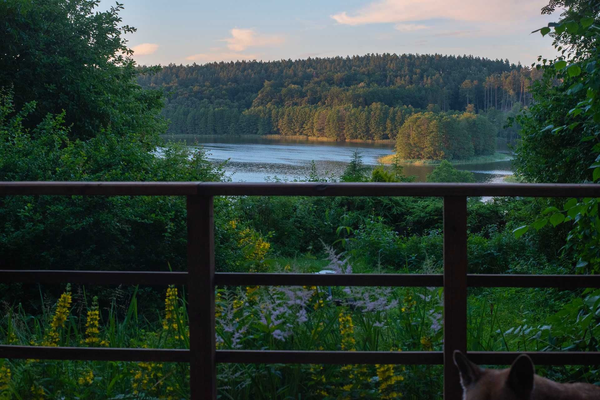 Leśny EKO Domek z widokirm na jezioro Gietrzwałd Warmia