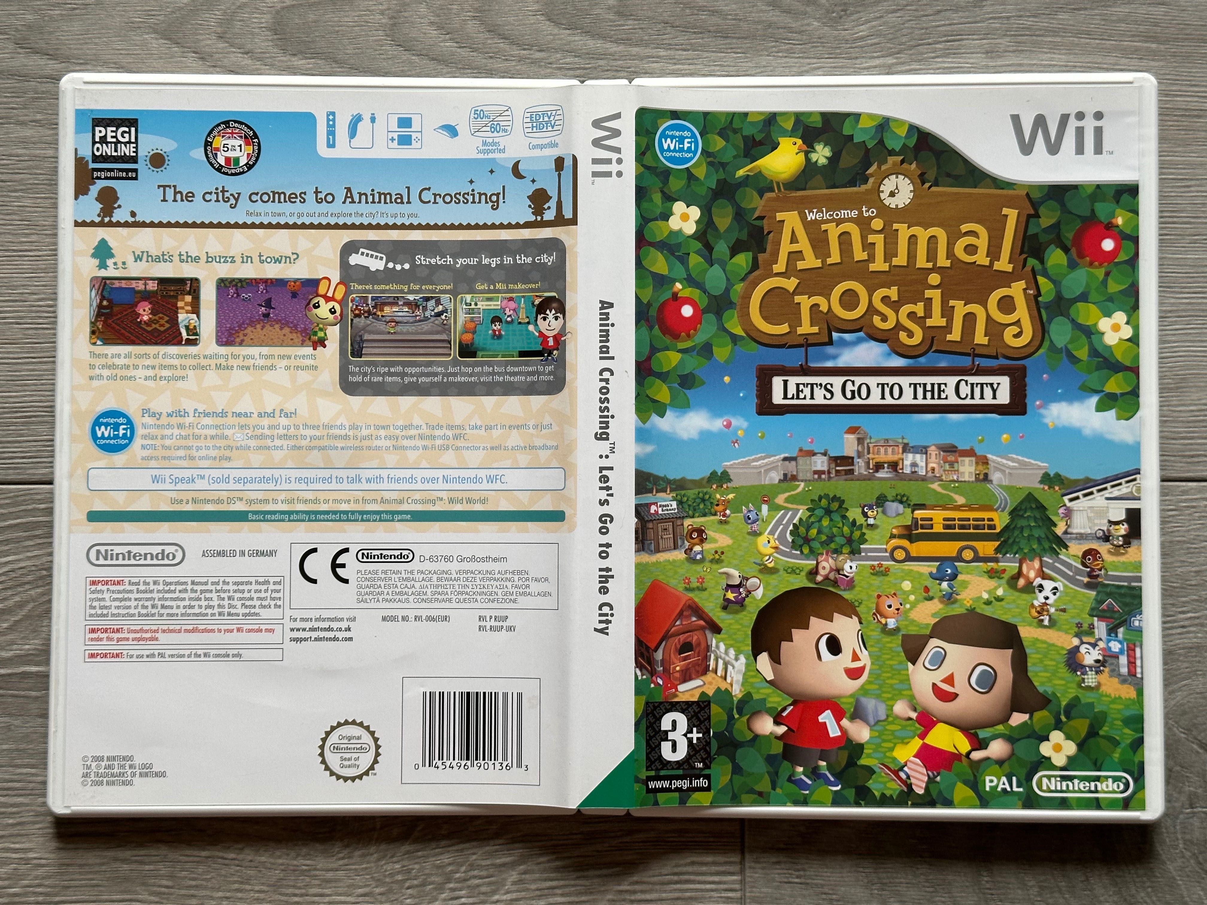 Animal Crossing: Let's Go to the City / Wii