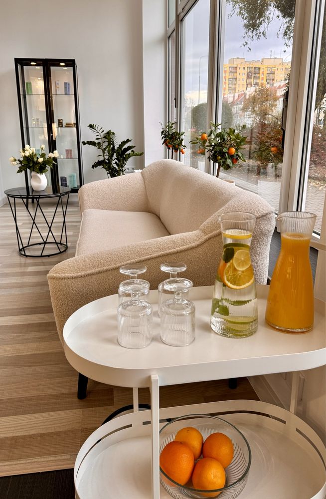 Pomieszczenie, gabinet dla zabiegów beauty w salonie kosmetycznym
