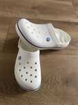 klapki crocs crocsy męskie białe 46 47