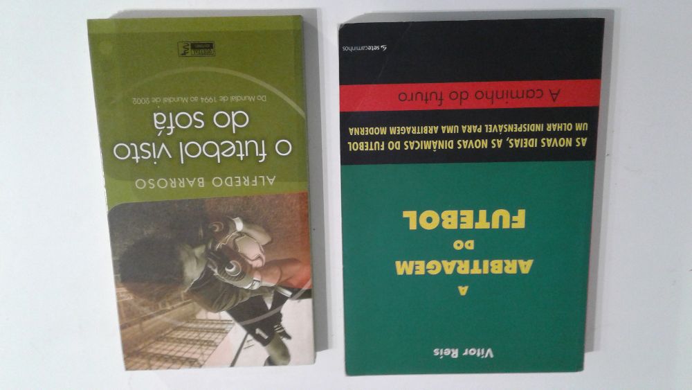 Livros sobre futebol, arbitragem , etc