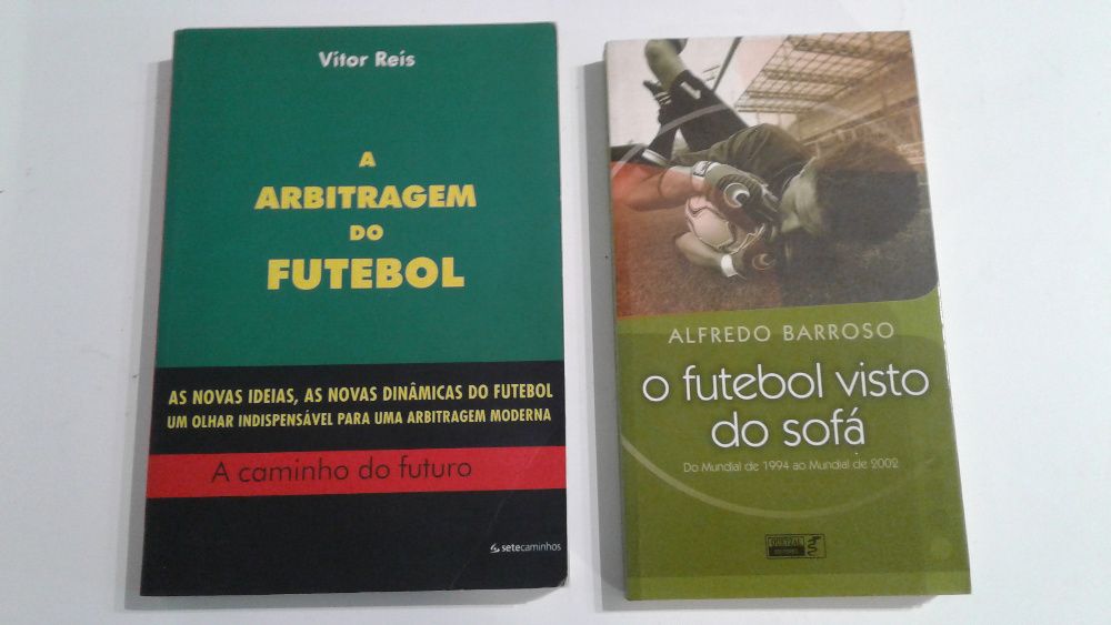 Livros sobre futebol, arbitragem , etc