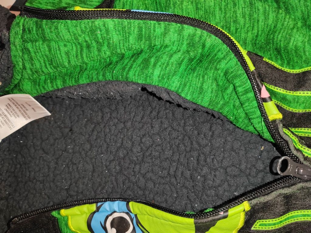 Bluza z kapturem żółwie ninja