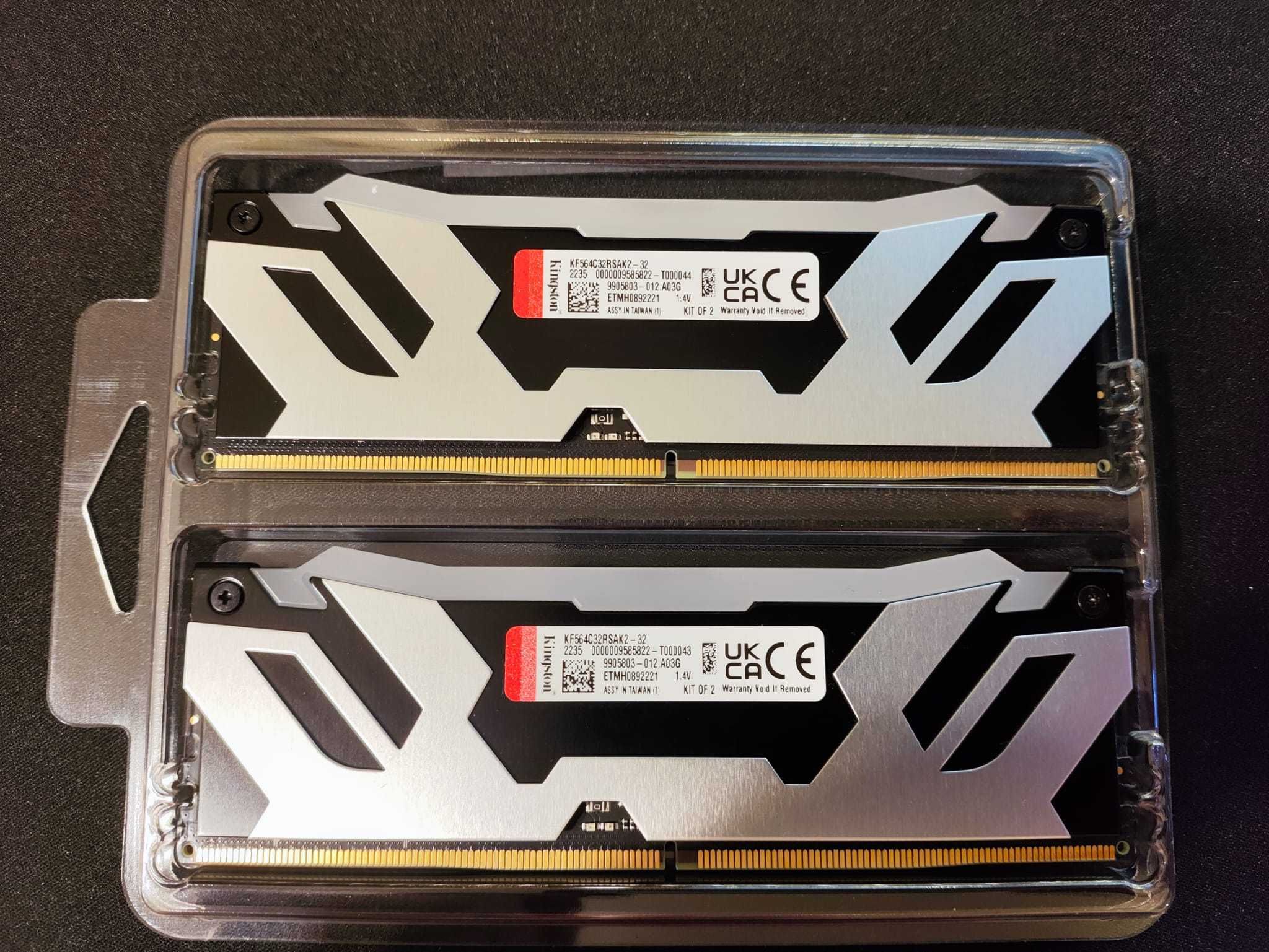 Kingston Fury Renegade RGB DDR5 32 GB 6400MHz CL32 (KF564C32RSAK2-32)