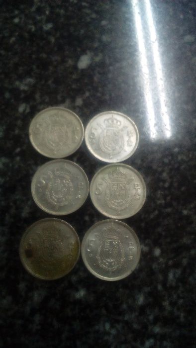 43 moedas de espanha