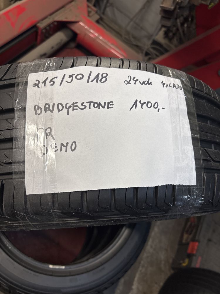 215/50R18 Bridgestone 24 rok Demo lato 4szt