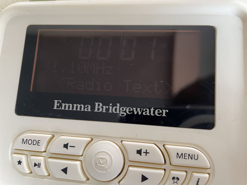 Портативне радіо Retro Mini Radio Emma Bridgewater (FM/Bluetooth/AUX)