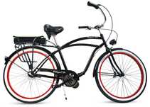 Rower ELEKTRYCZNY ebike miejski 26 / 28 beach Cruiser RoyalBi męski
