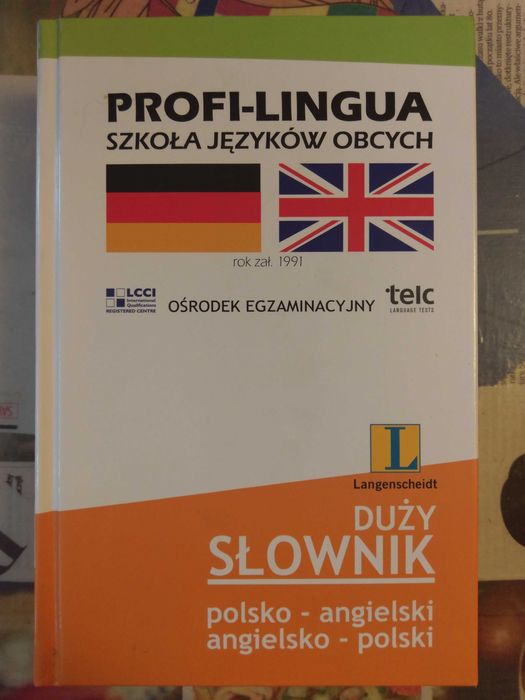 Duży słownik polsko-angielski, angielsko-polski Profi-Lingua