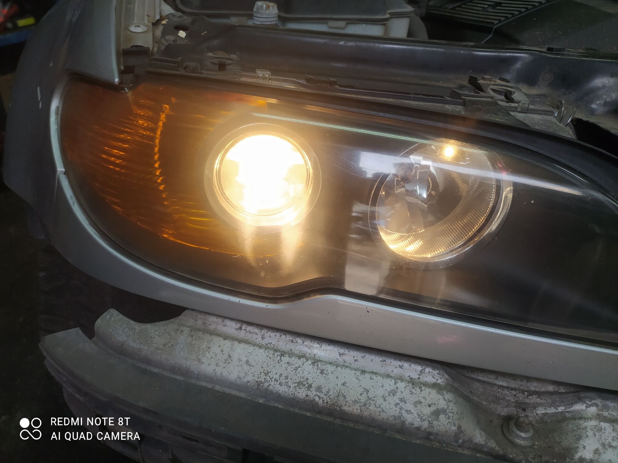 Lampy przednie BMW E46 coupe lift